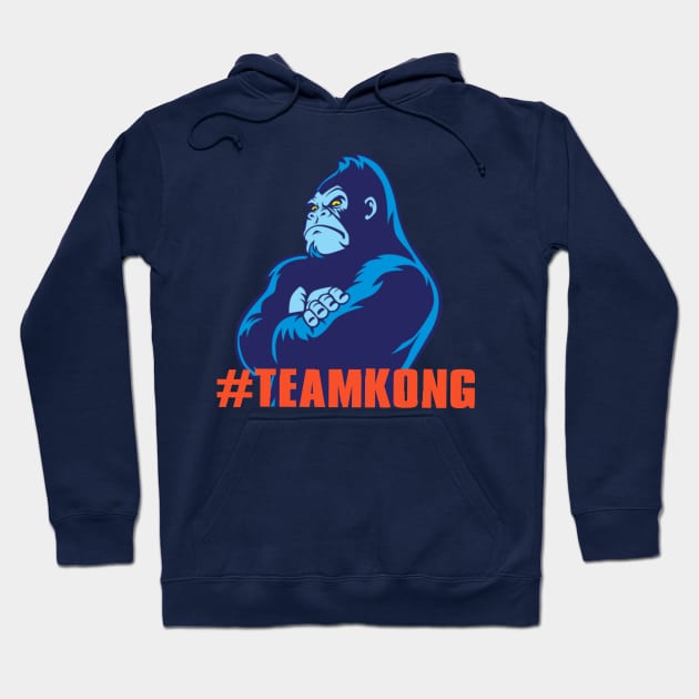 Godzilla vs Kong - Official Team Kong Neon Hoodie by Pannolinno